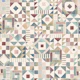 Vintage Retro Tile Mosaic
