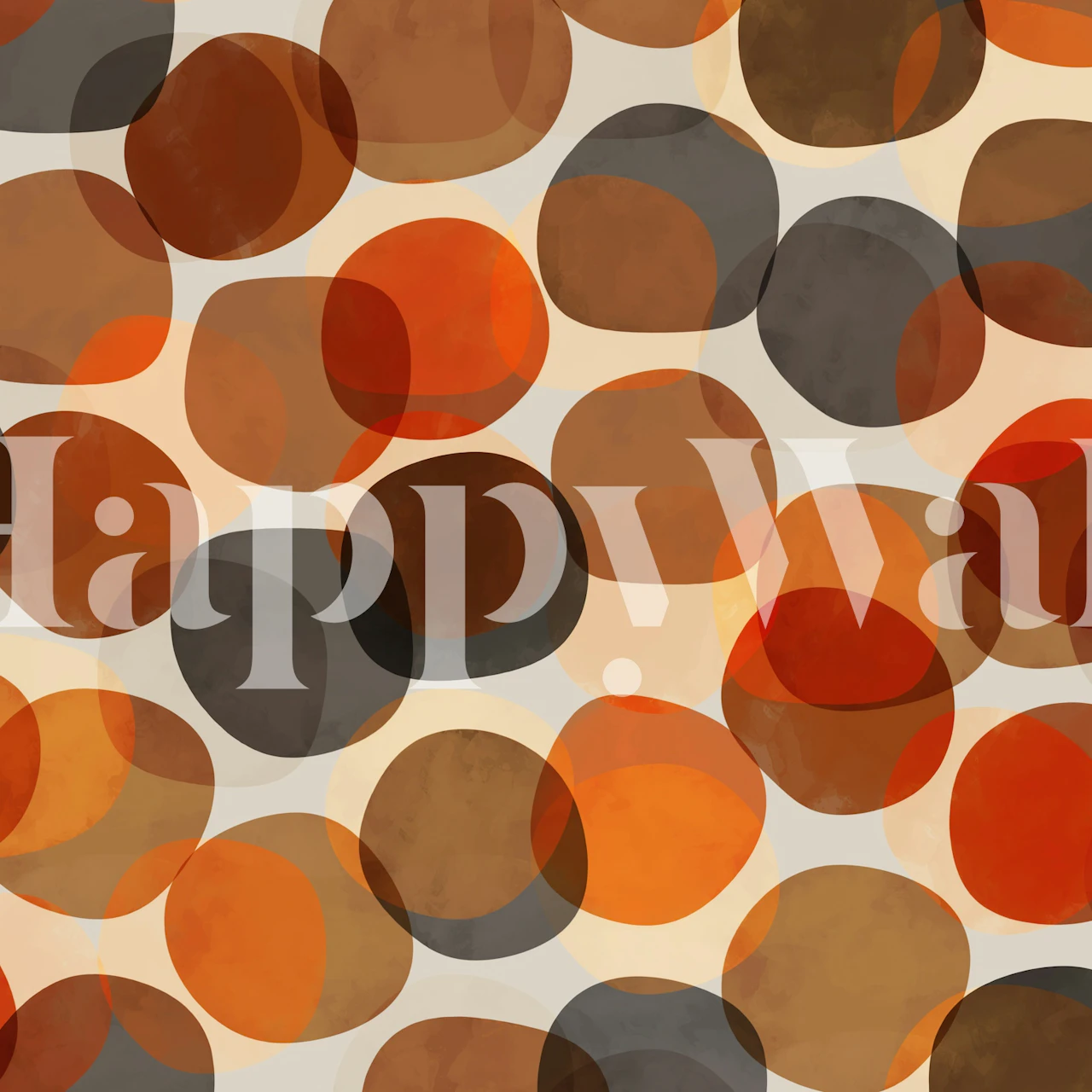 Tapeta Autumn Stones v útulném pokoji