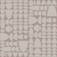 Pastel Brown Bauhaus wallpaper
