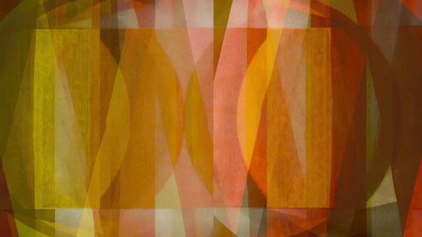 Layered Pastel Bauhaus Mosaic