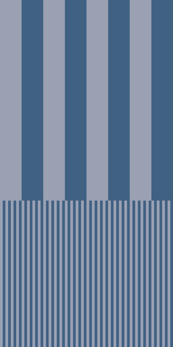 Pastel Blue Bauhaus