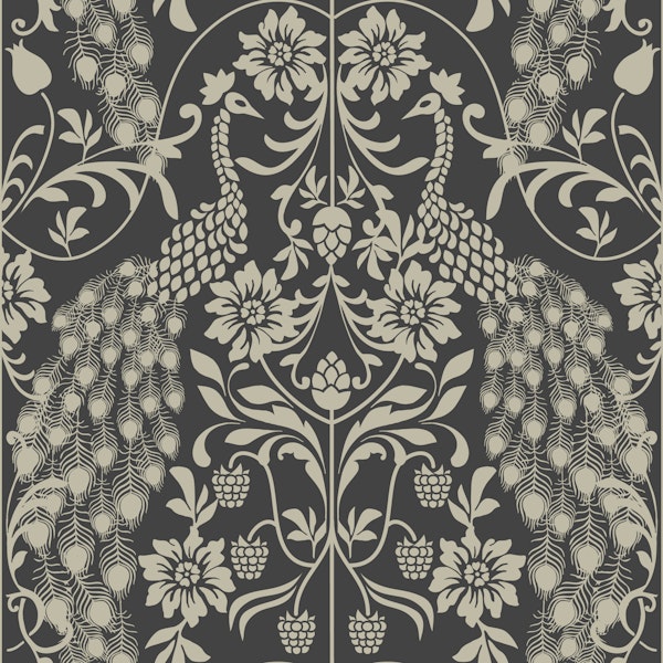 Retro Peacock Blooms