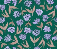 Midnight Bloom - Funky Floral Elegance behang