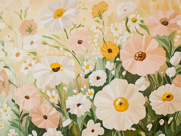 Pastel Spring Blossoms