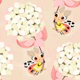 Cute fairy moth pink - medium scale