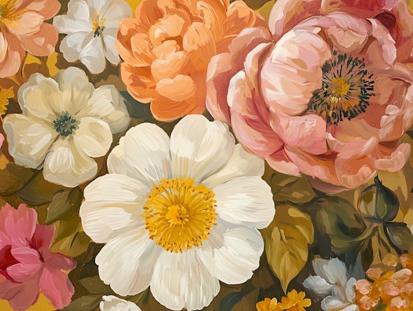 Large Floral Elegance