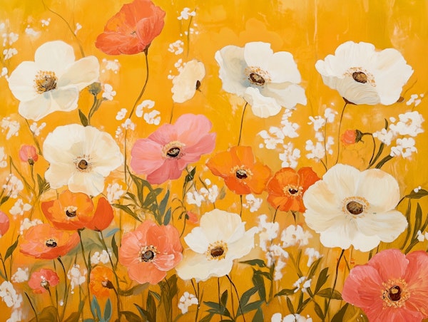 Bold Blooming Floral Fields