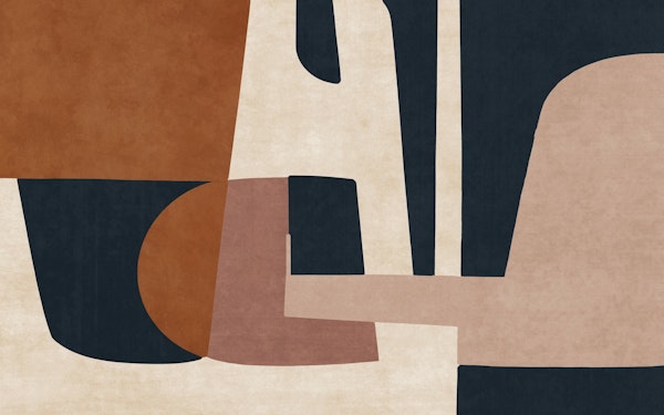 Geometric Color Block Art