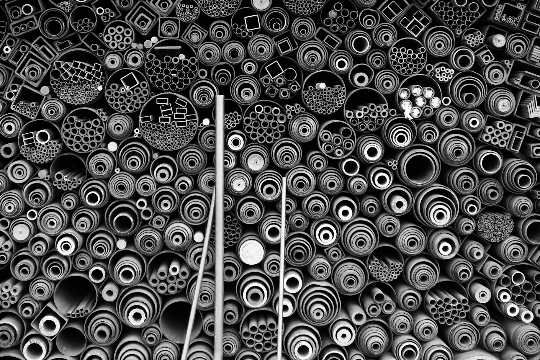 3 More Pipes Wallpaper | Buy Designer Wallpapers Online | Happywall