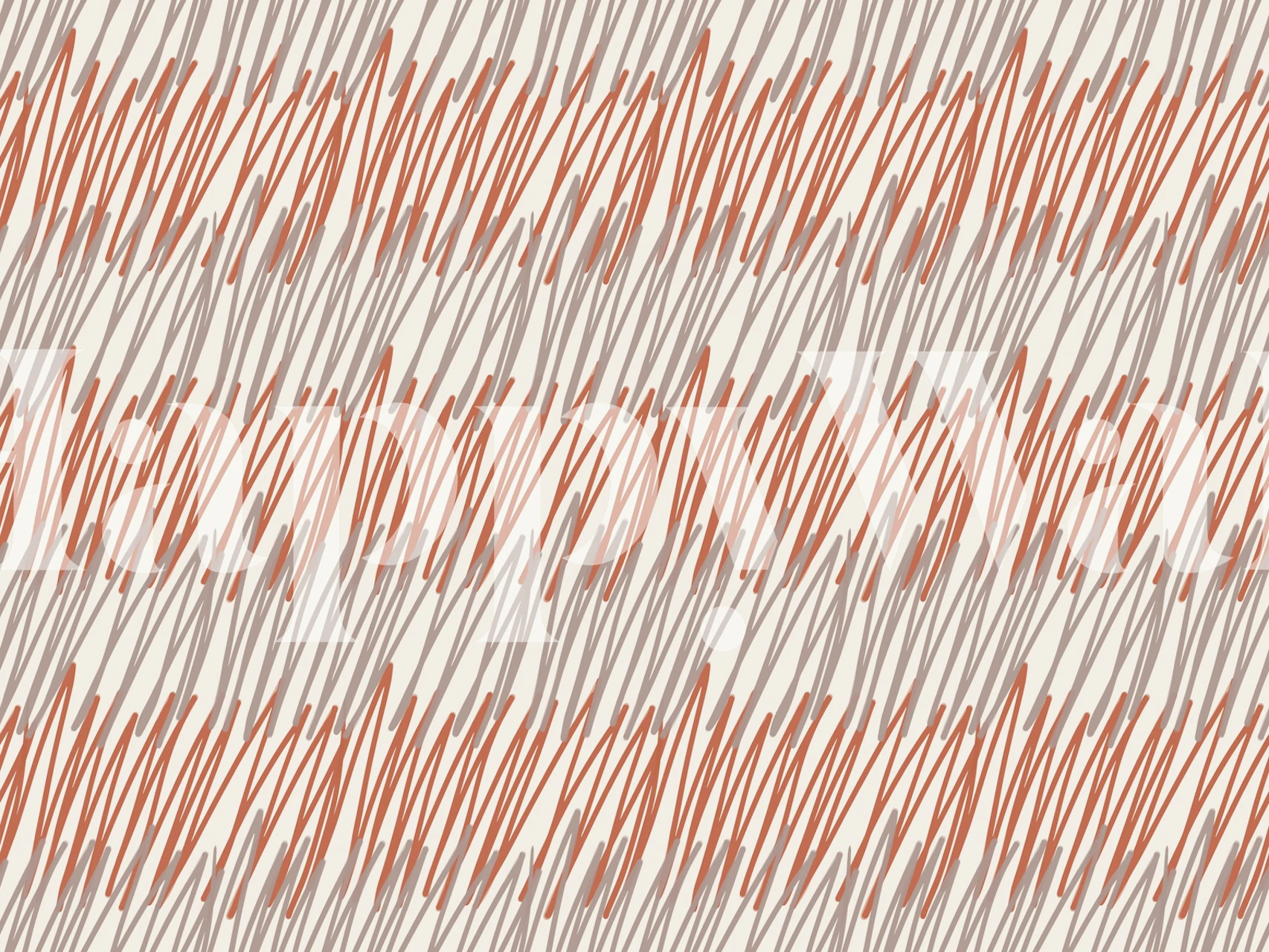 Scribbled Impatience 4 wallpaper in a room