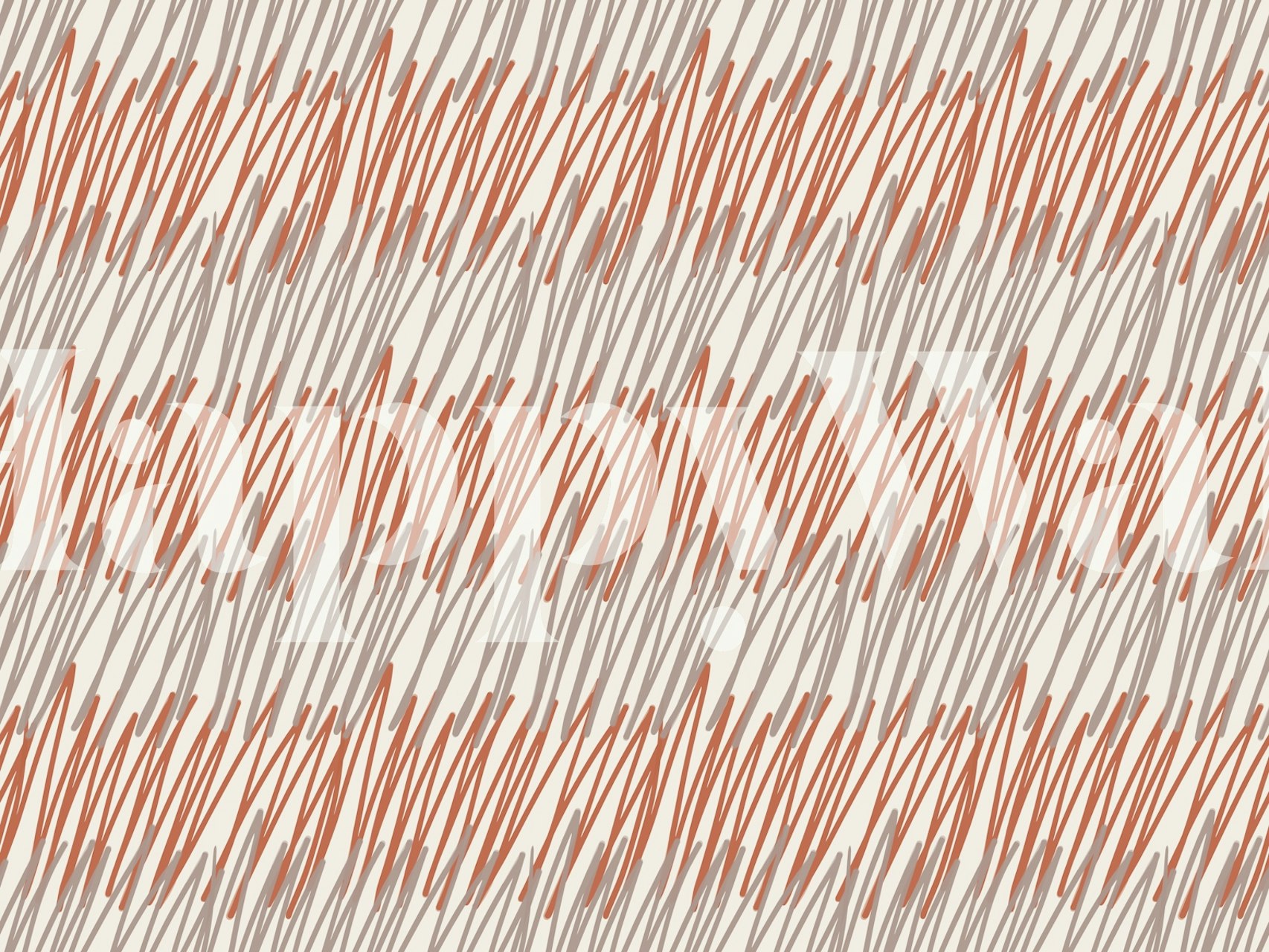 Scribbled Impatience 4 wallpaper in a room