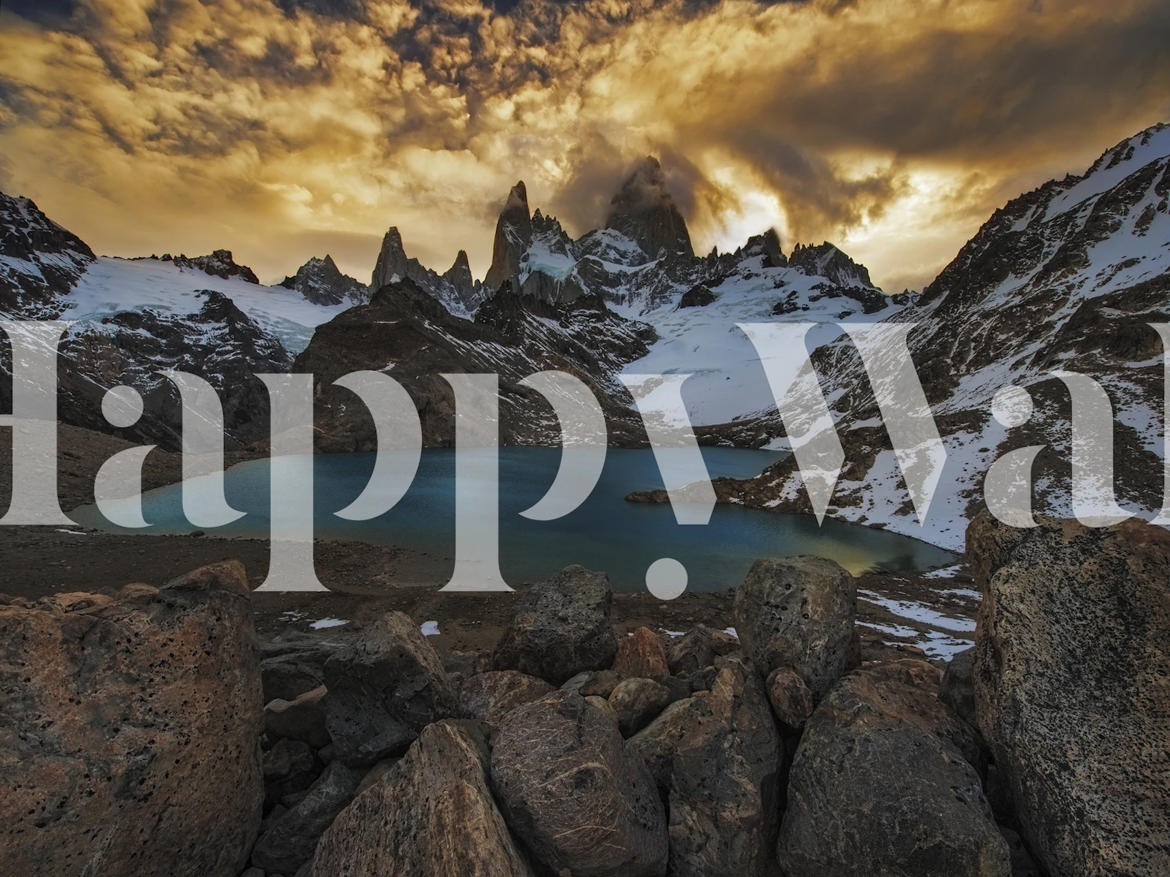 Póster de paisaje Mount Fitz Roy