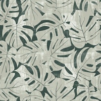Jungle Leaves in jungle greens tapeta