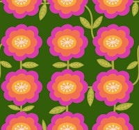 Flower Power Granny Vibes papiers peint