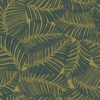 Tropicana Leafy in jungle green mix tapet