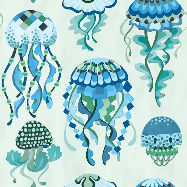 Jellyfish dance (medium scale)