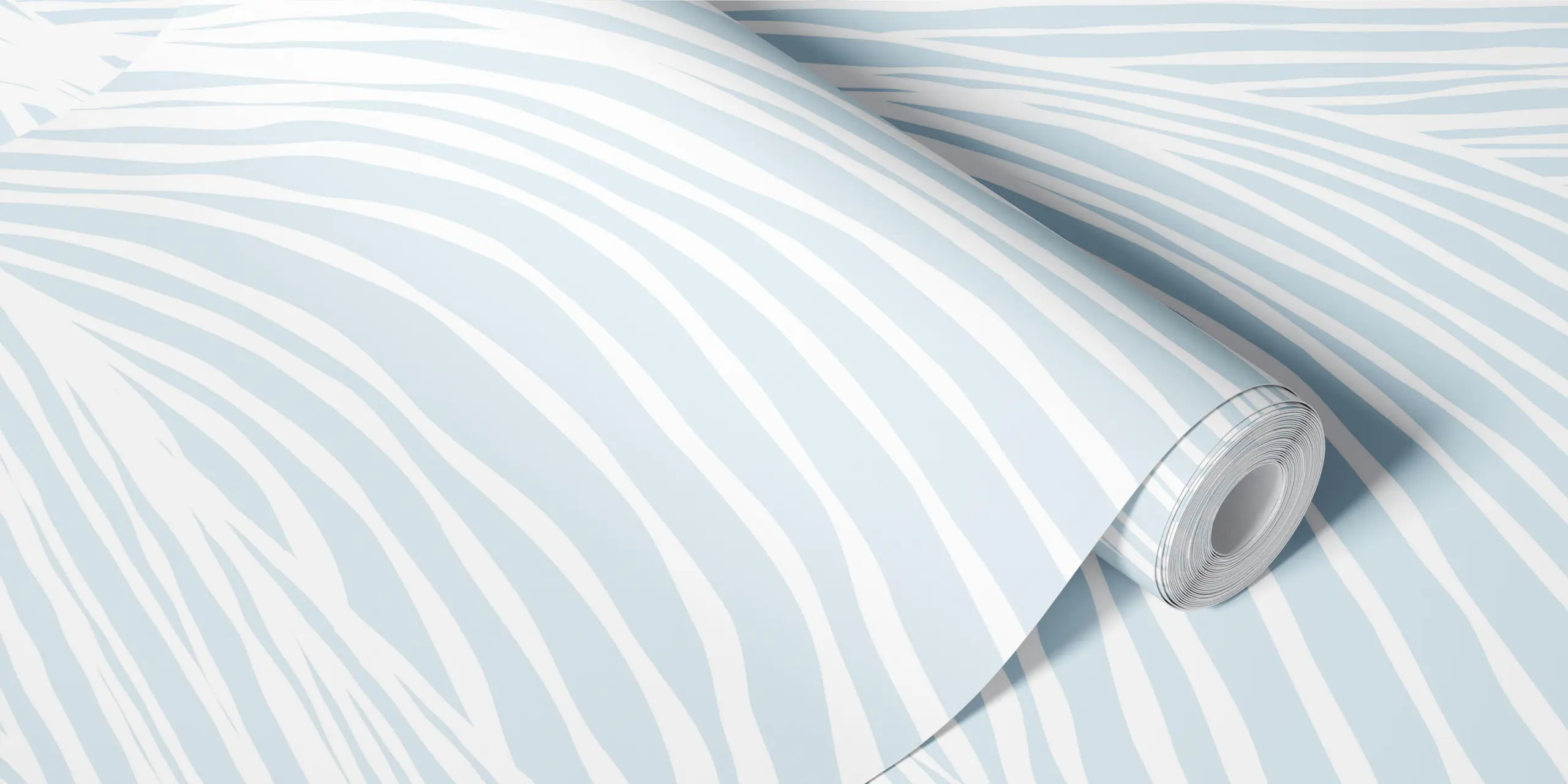 Zen flow • pastel blue - happywall.com