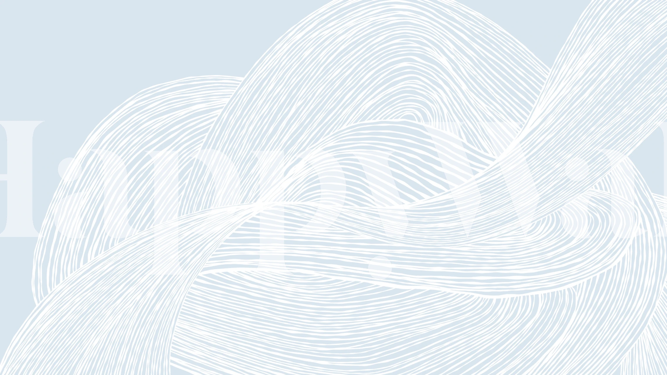 Pastel blue Zen flow wallpaper in a room