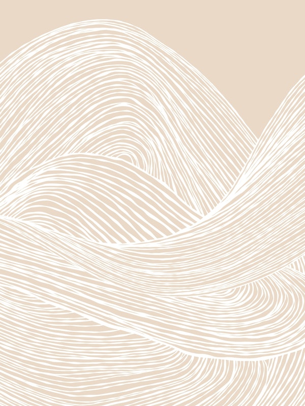 Serene Sand Dunes • Sandy Pastel