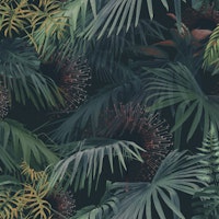 Lush Greenery Oasis behang