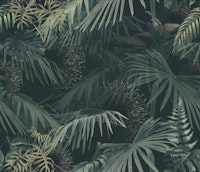 Lush Greenery Oasis (desatured) tapete