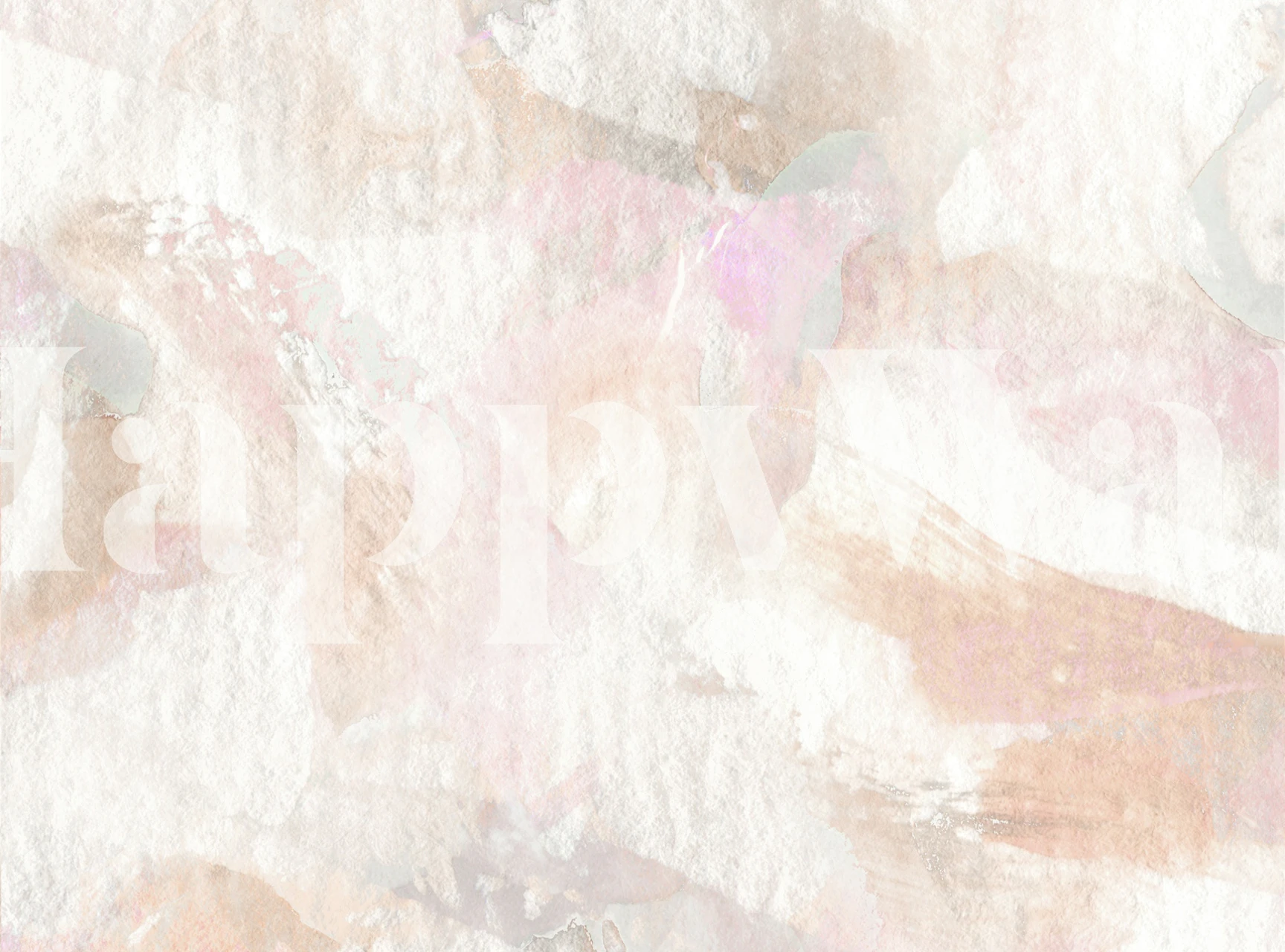 Wallpaper design featuring soft pastel colors