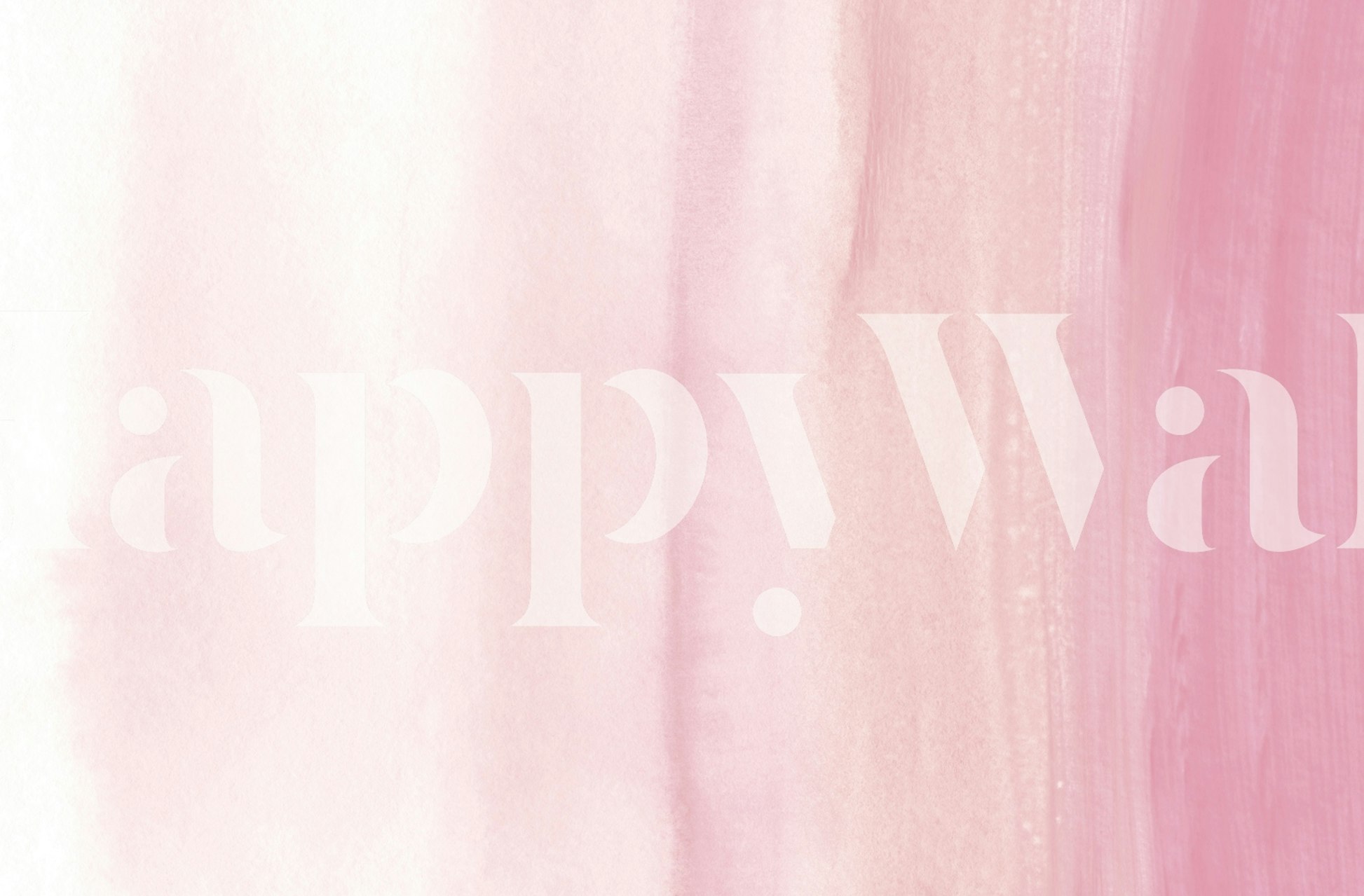 Subtle Pink Layers 03 wallpaper in a room