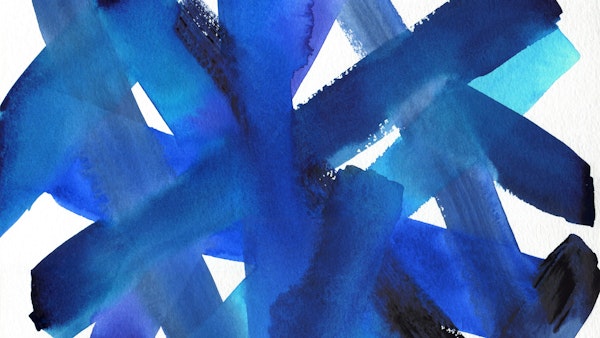 Superwatercolor Multiblue