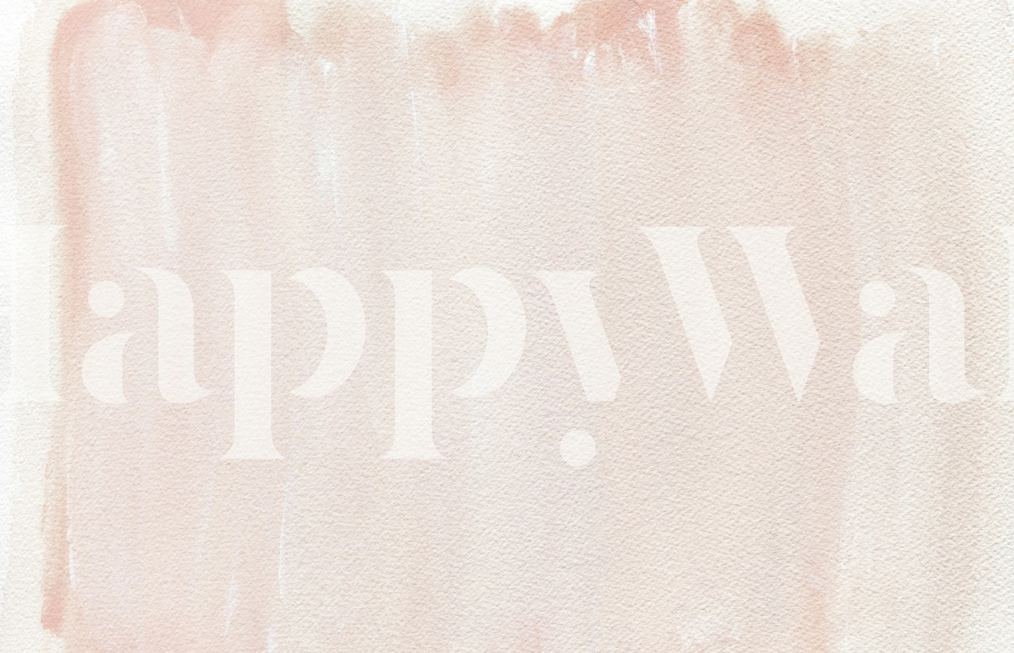 Soft pink watercolor texture wallpaper