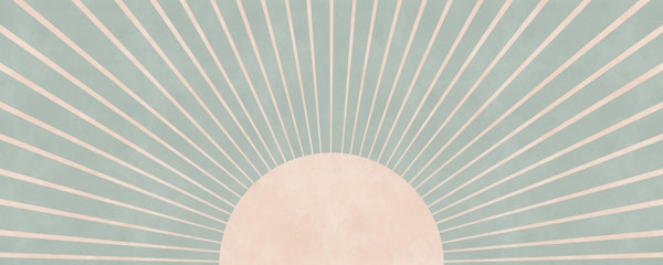 Pastel Sunburst Horizon