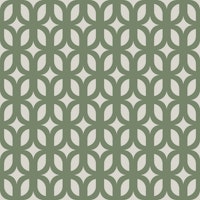 Small Sage Geometric Charm ταπετσαρία