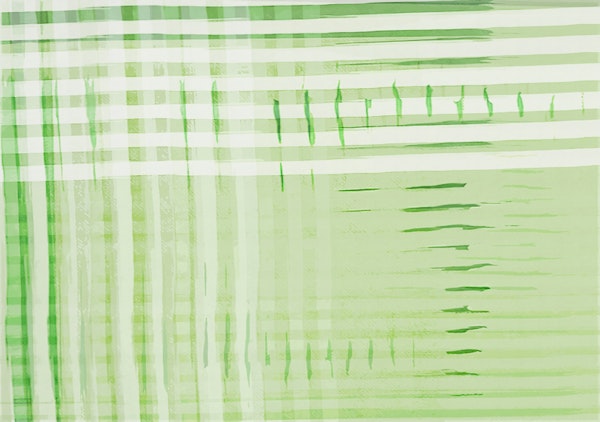 Deconstructed Checkers Spring Green