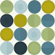 Green Geometric Dots