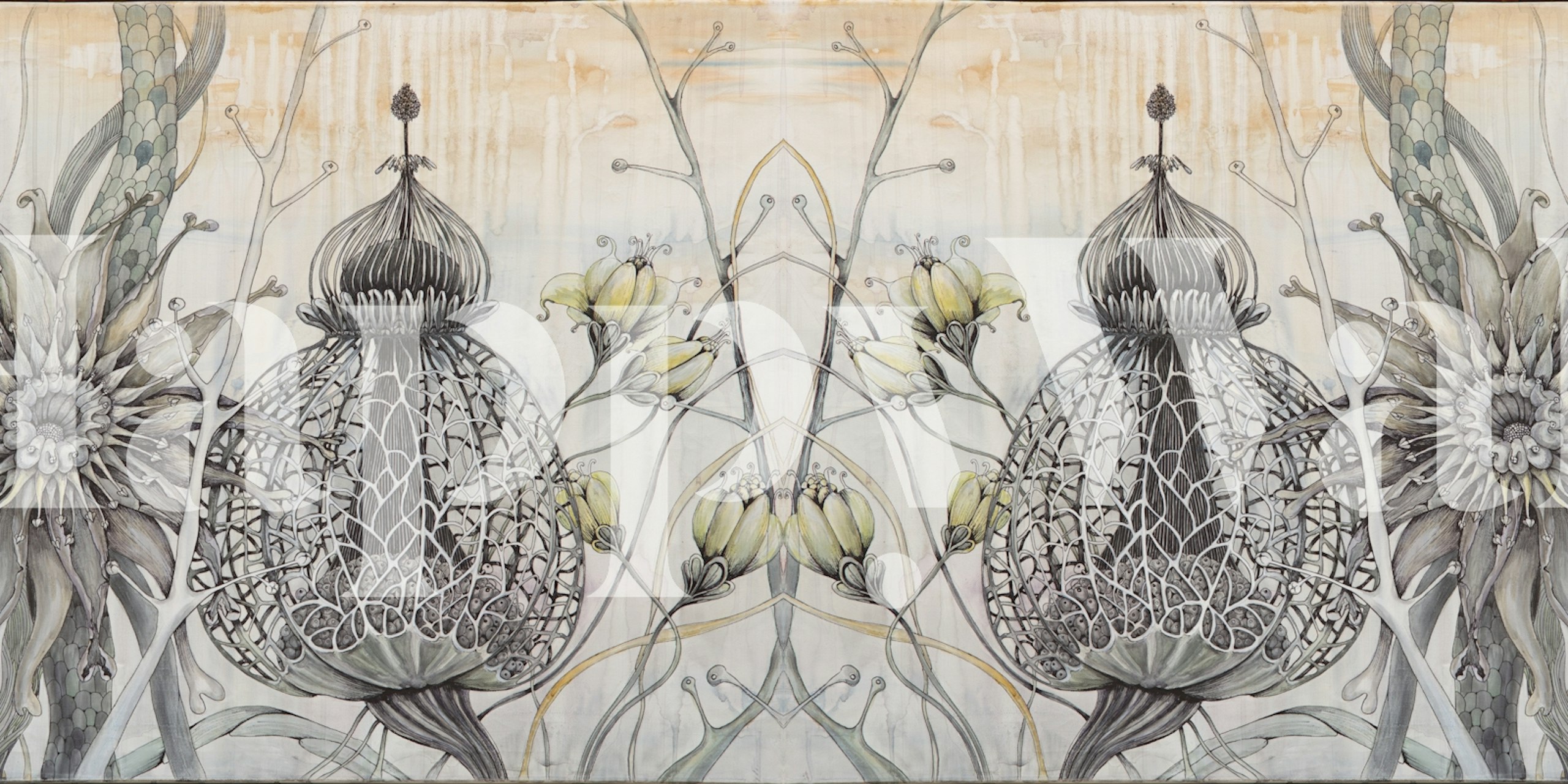 Ταπετσαρία Better together 2 που εμφανίζεται σε ένα δωμάτιο