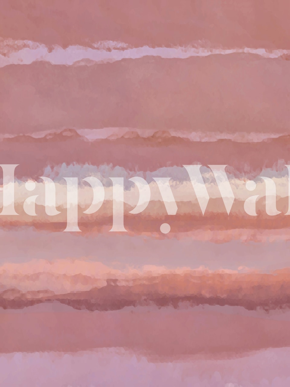 Mauve pastel wallpaper in a stylish room