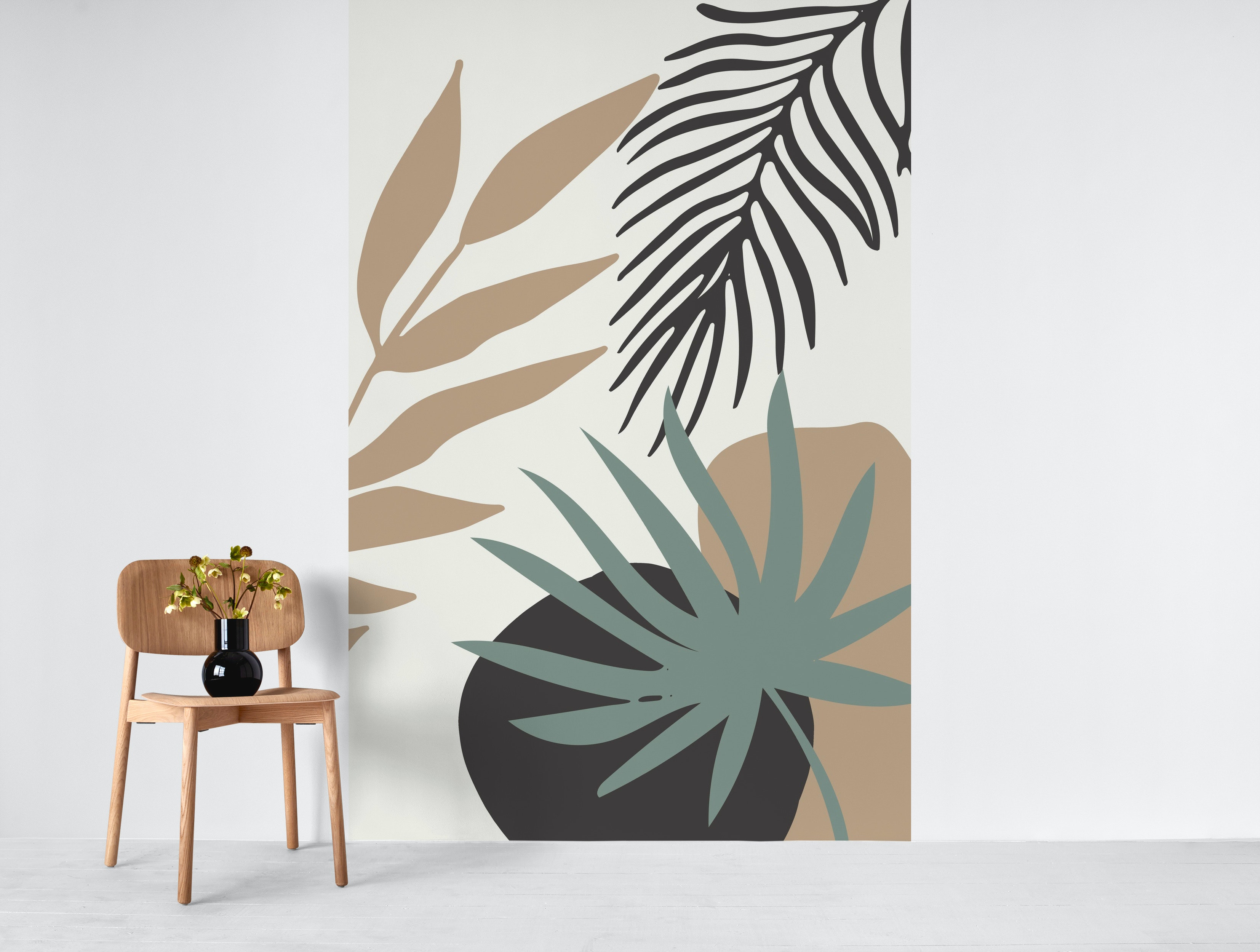 Buy Abstract Modern Leaves Wallpaper Free Shipping At Happywall Co Uk Download the perfect abstract pictures. abstract modern leaves wallpaper