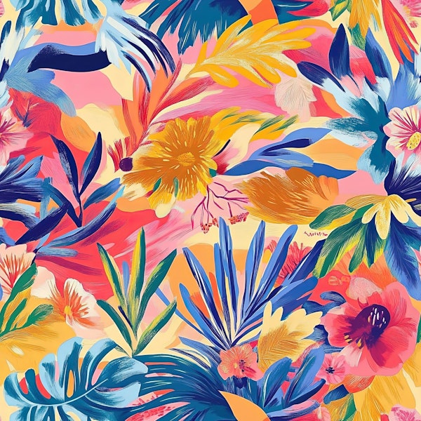 Colorful Chaos Flowers