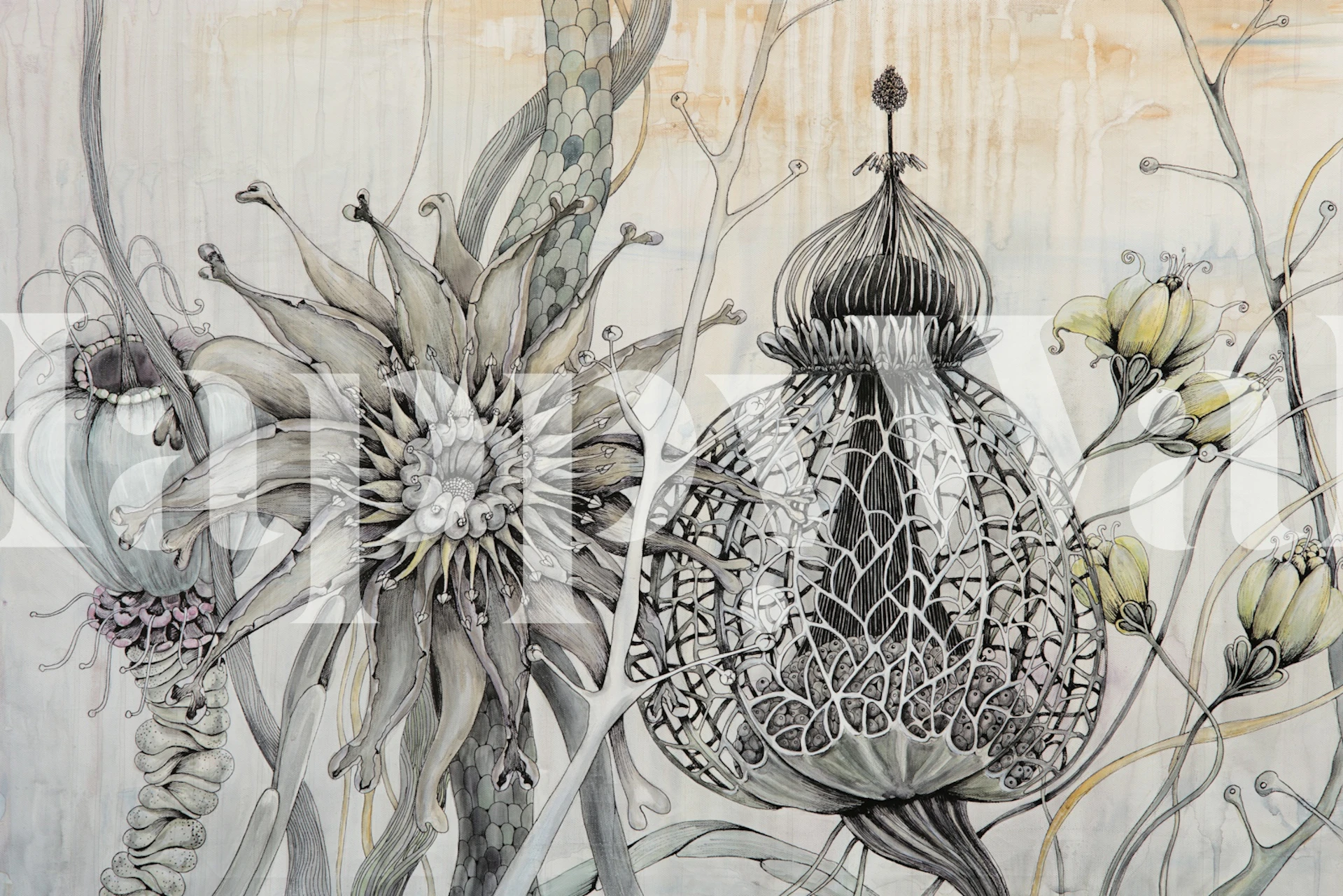 Better together wallpaper in a room