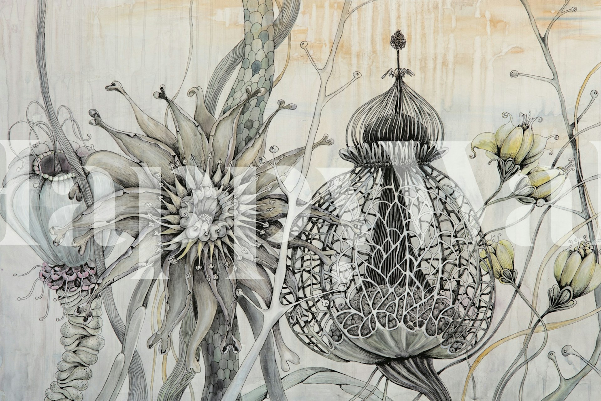 Better together wallpaper in a room