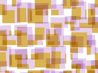 Retro Boxy Shapes in Lilac and Mustard ταπετσαρία