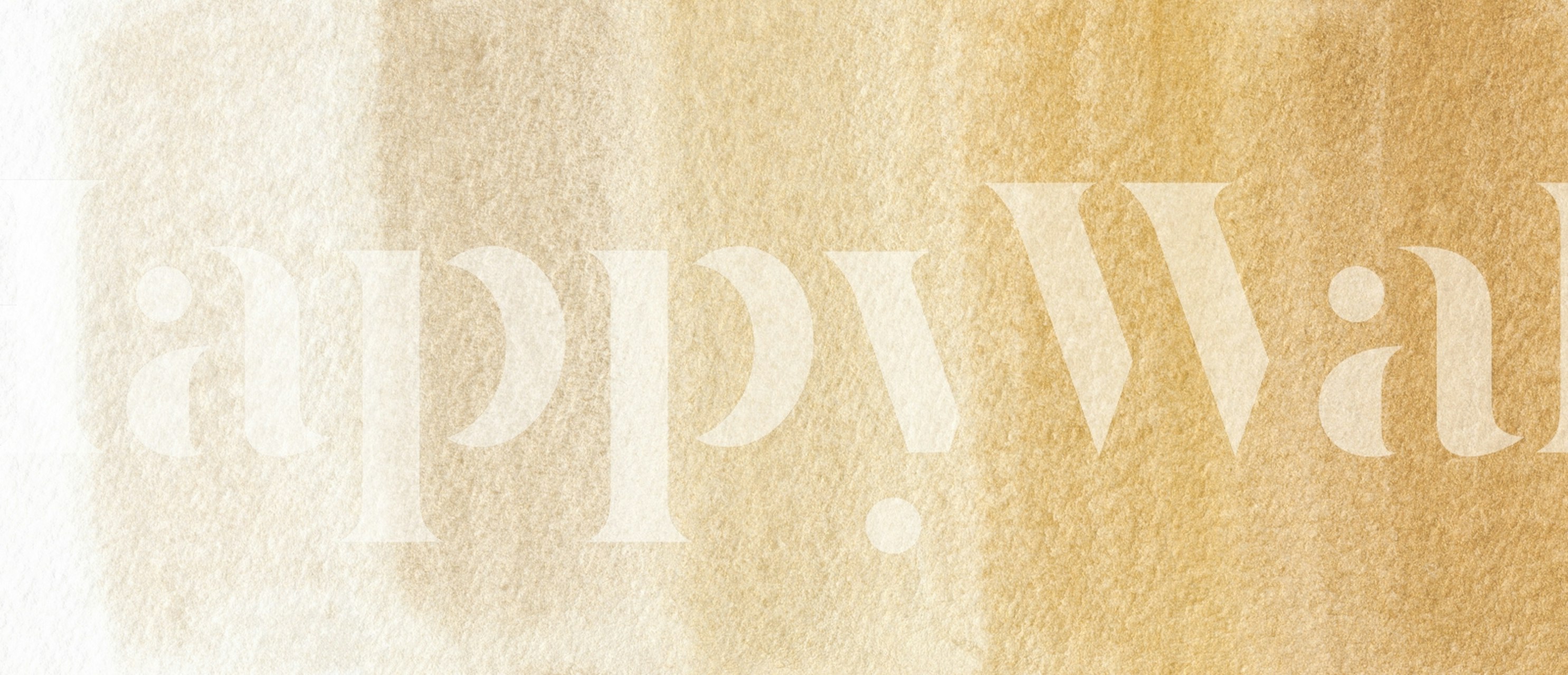 In Gold Fade tapeta w pokoju