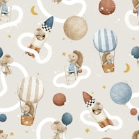Cuteness Beyond Gravity - large - beige papiers peint