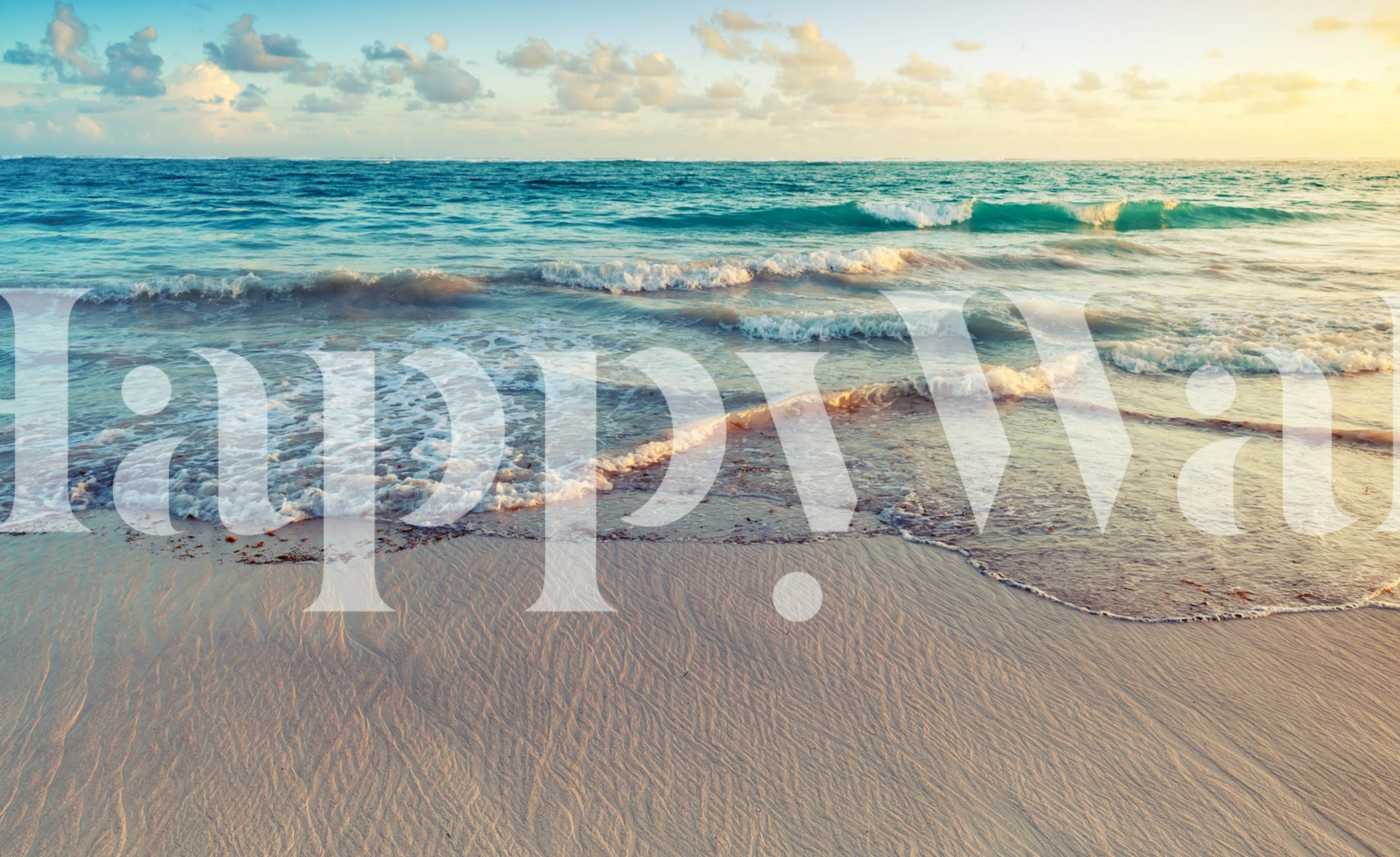 Punta Cana strandtapet i et rom