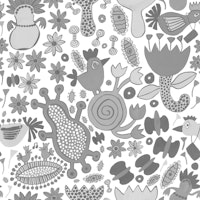 Elliot Grey Medium papiers peint