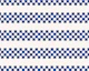 Checkered Stripes Dark Blue Beige