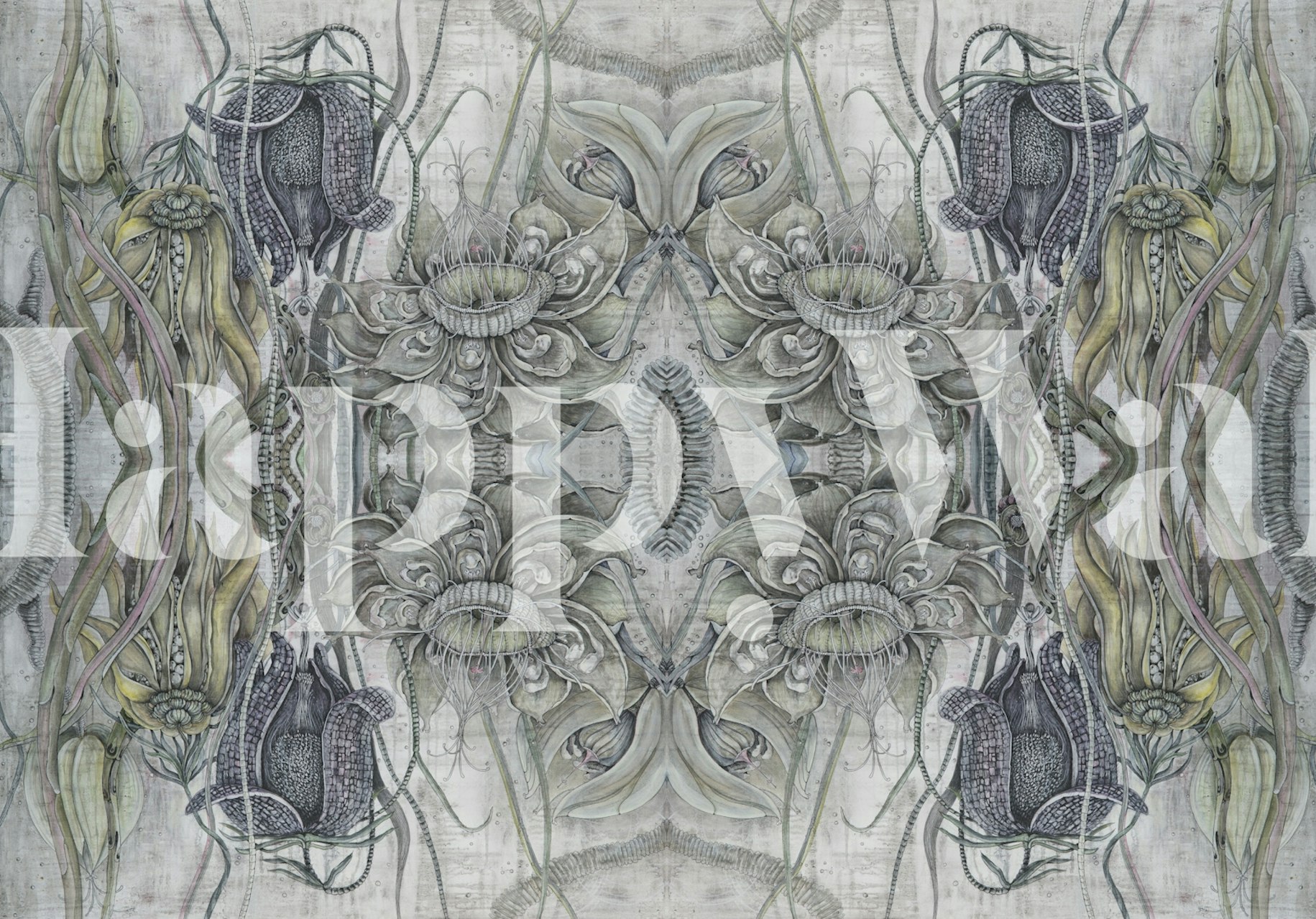 Dream flowers fantasy 4 wallpaper in a room