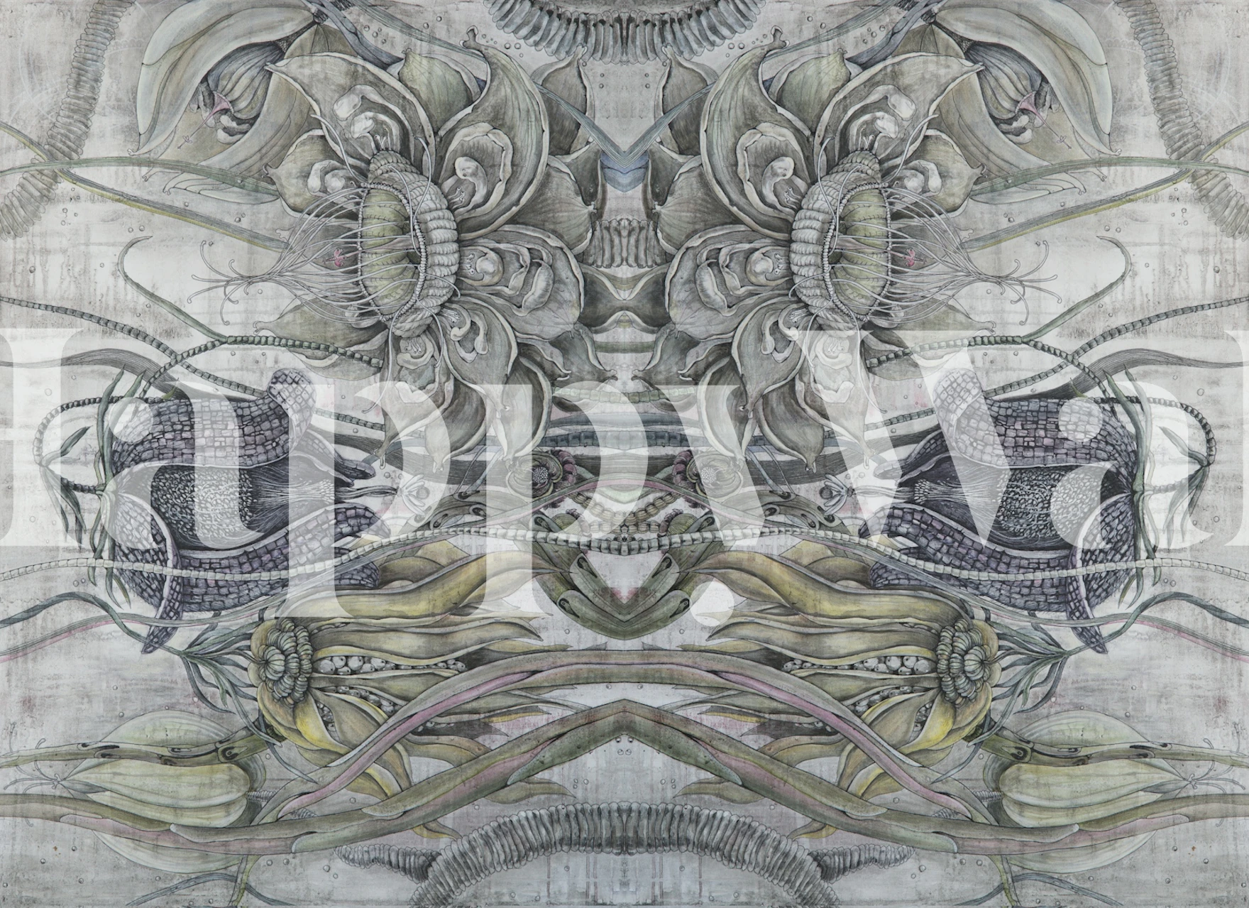 Dream flowers fantasy 2 tapetti huoneessa