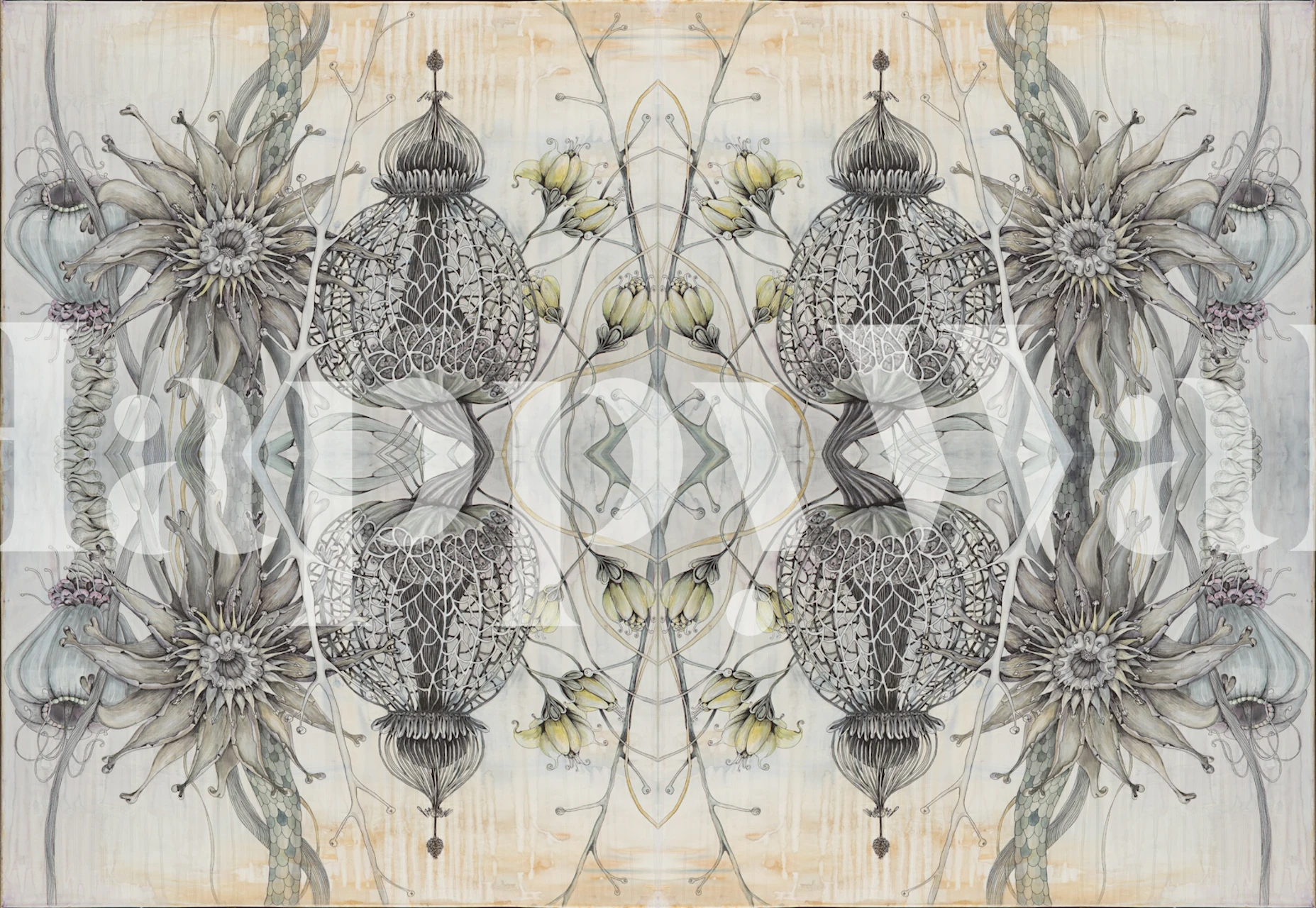 Wall with Better together 4 wallpaper design