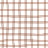 Wonky Check Pink and White ταπετσαρία