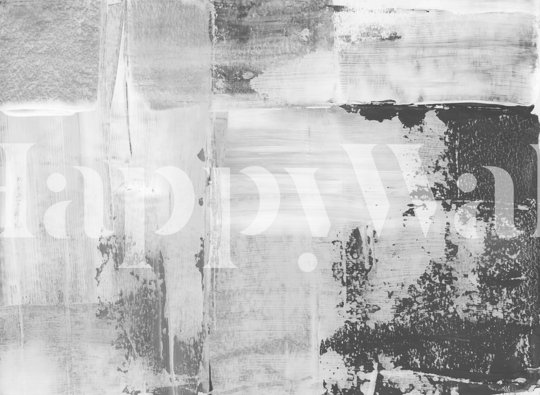 Textured surface wallpaper in neutral room